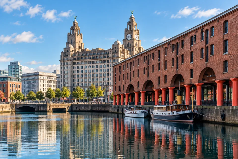 A view of Liverpool's historic waterfront